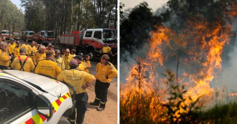 Des pompiers australiens se sont réjouis de l’arrivée d’une équipe canadienne pour lutter contre les feux de forêt