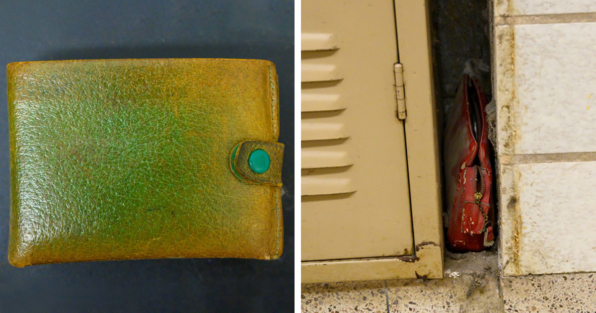 Cette école a trouvé un sac à main perdu dans les années 50, et c’est comme une capsule temporelle pour les gens de cette génération