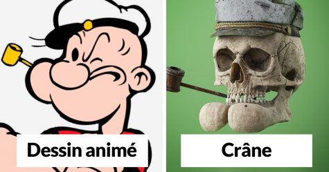 Des crânes anatomiquement corrects de personnages de dessins animés populaires par l&#8217;artiste tchèque Filip Hodas