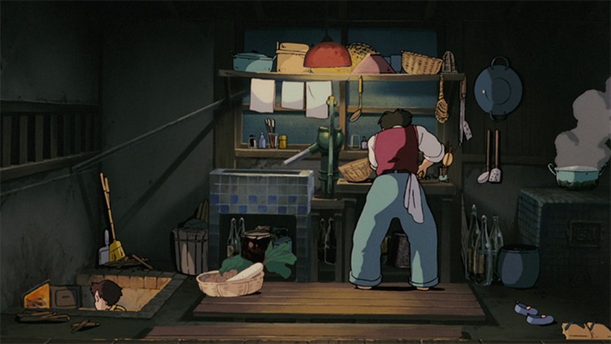Cette maison est identique à celle que vous avez vue dans « Mon voisin Totoro » et comprend même tous les meubles originaux