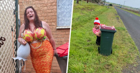 Ces 22 Australiens ont réalisé qu’ils ne pouvaient aller dehors que pour sortir les poubelles, alors ils ont décidé de se déguiser pour l’occasion
