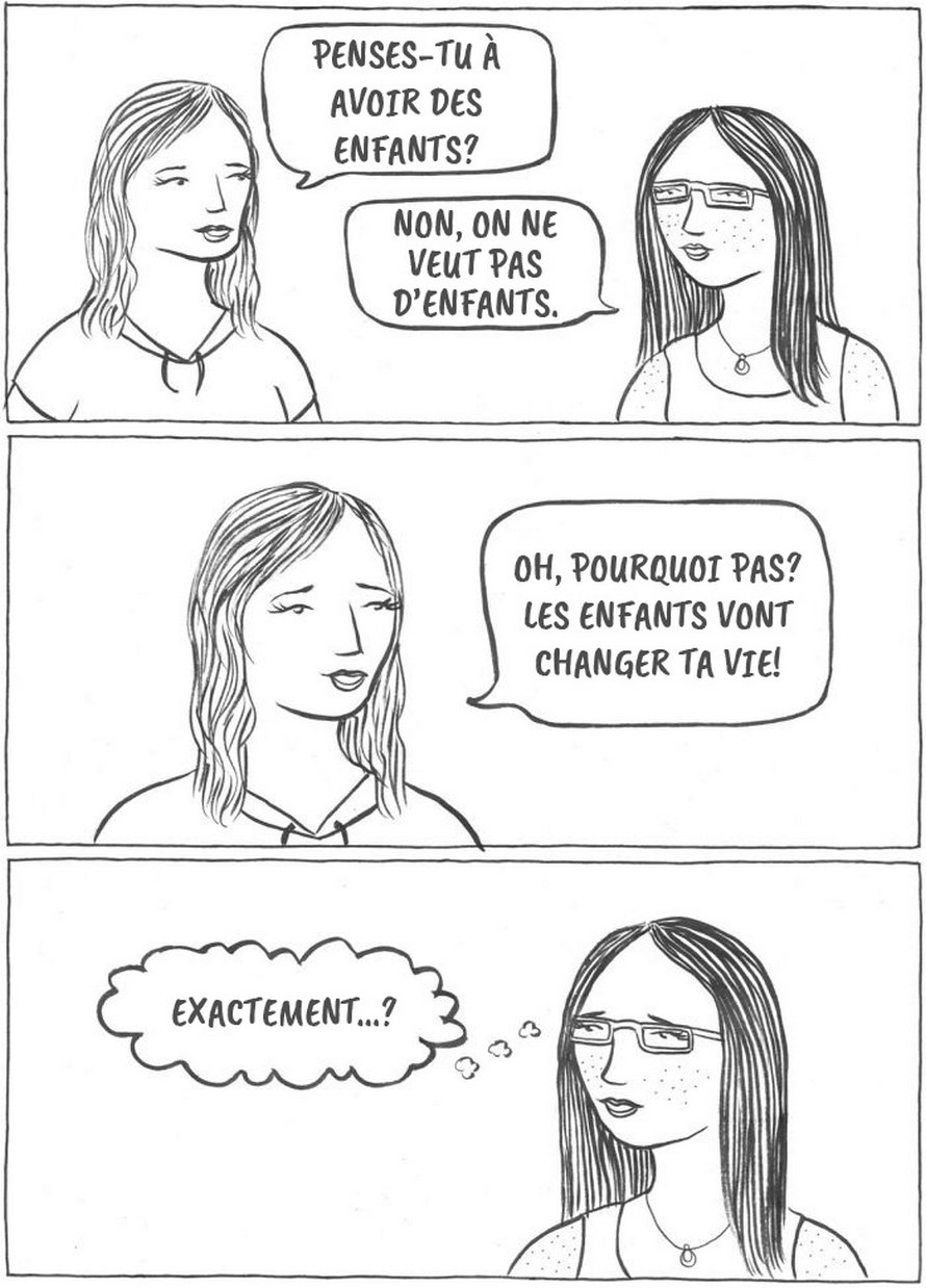 Ce ne sont pas toutes les femmes qui veulent des enfants et cette artiste explique pourquoi c’est correct en 13 illustrations honnêtes