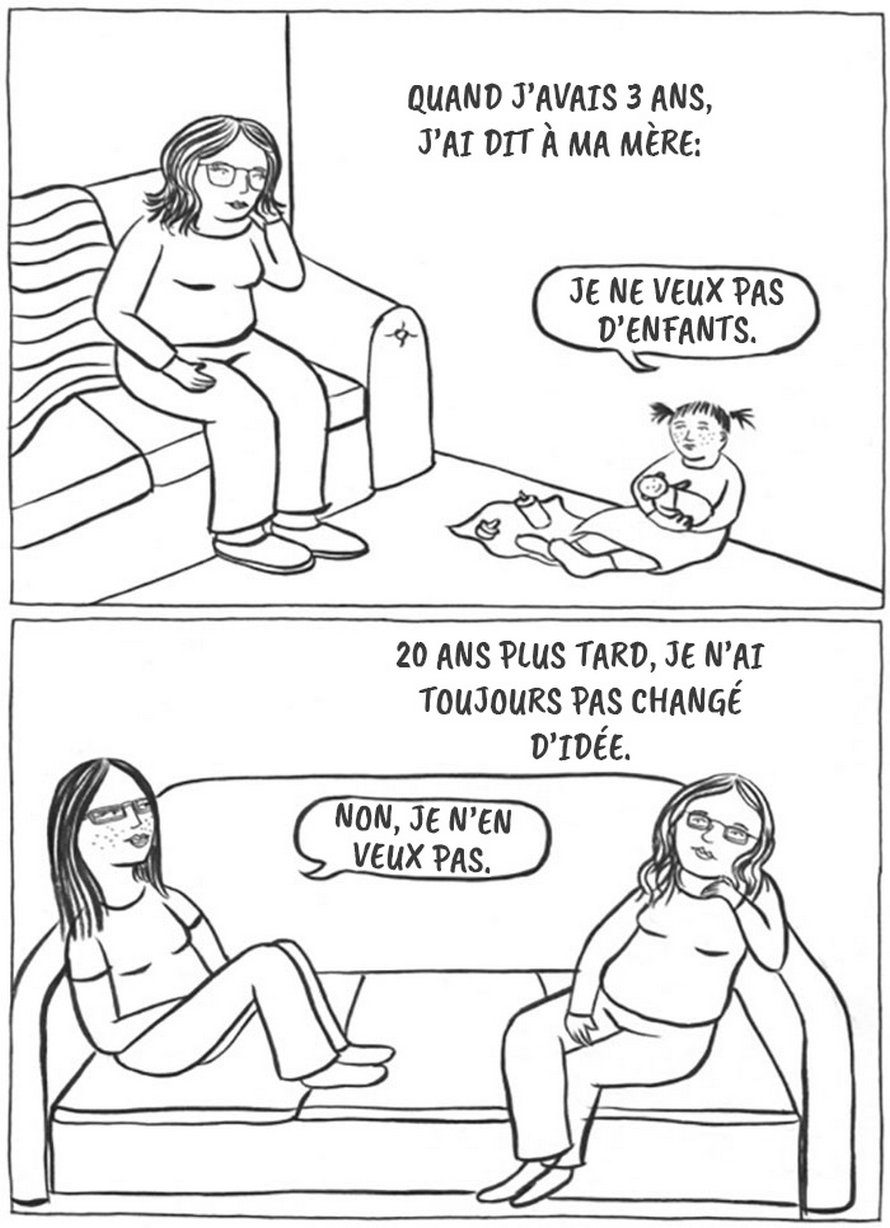 Ce ne sont pas toutes les femmes qui veulent des enfants et cette artiste explique pourquoi c’est correct en 13 illustrations honnêtes