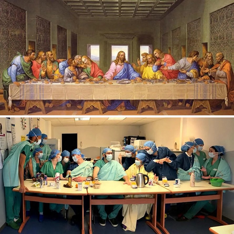 Les membres de ce groupe Facebook recréent des oeuvres d’art célèbres et voici les 22 meilleures photos