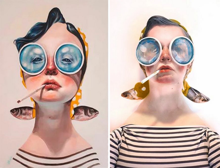 Les membres de ce groupe Facebook recréent des oeuvres d’art célèbres et voici les 22 meilleures photos