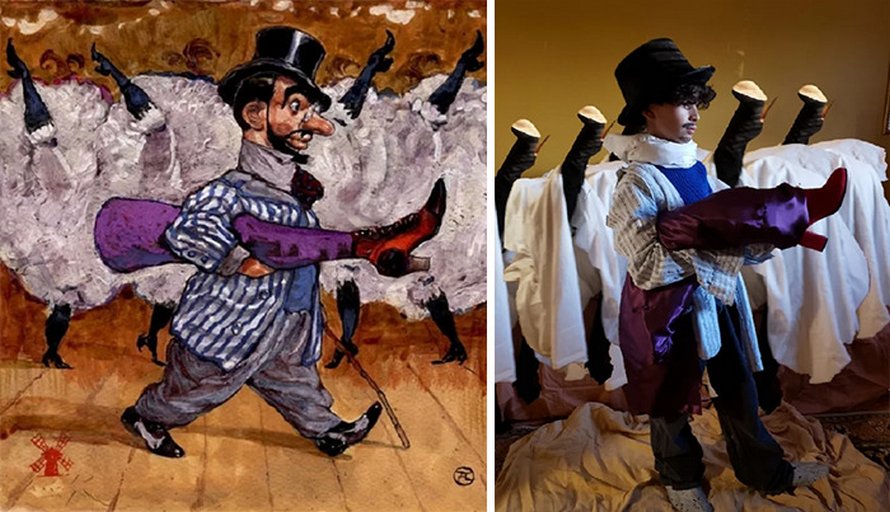Les membres de ce groupe Facebook recréent des oeuvres d’art célèbres et voici les 22 meilleures photos