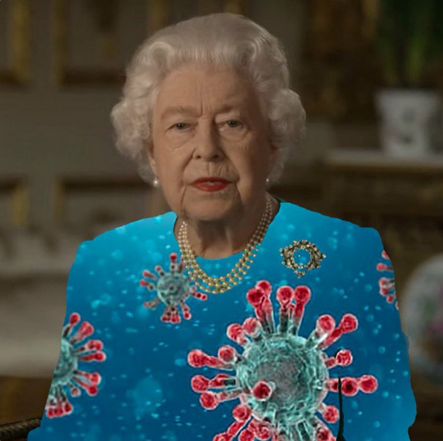 La reine d’Angleterre a prononcé un discours vêtue d’un habit vert et les photoshopeurs ont immédiatement su quoi faire