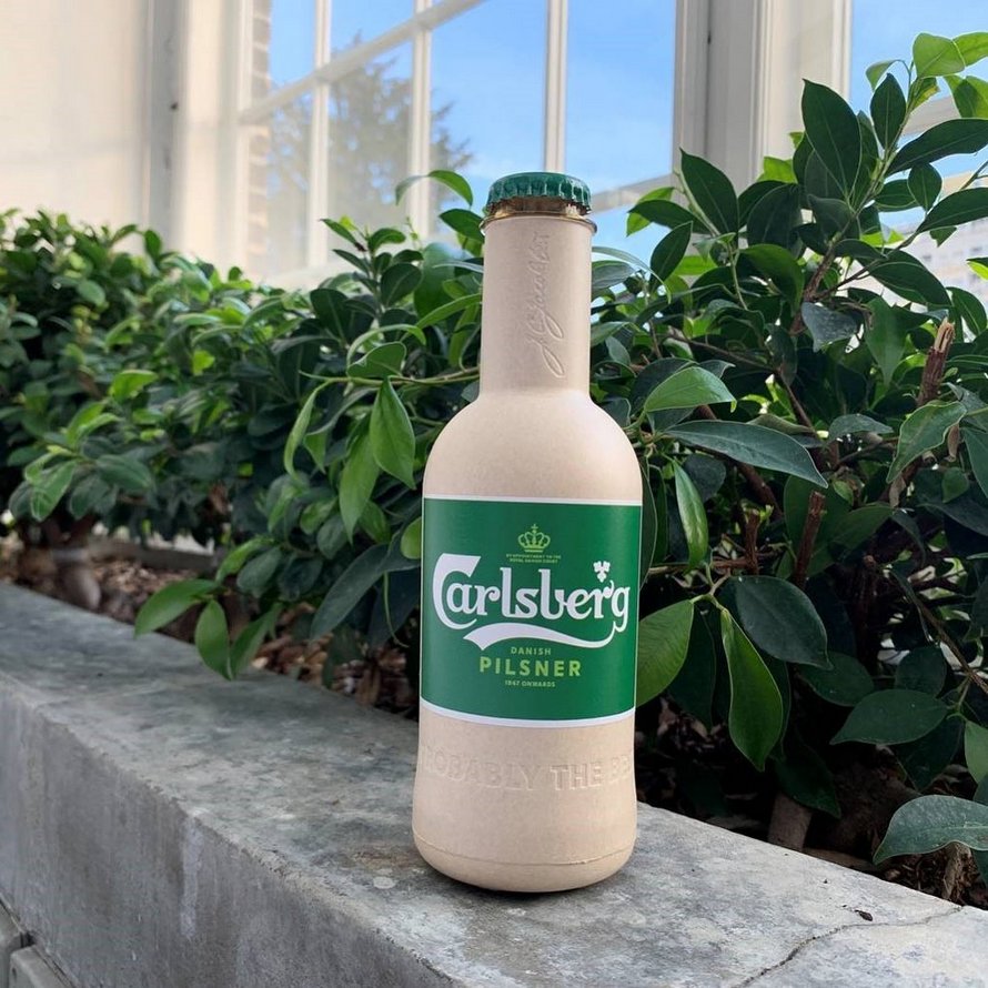 Coca-Cola et Carlsberg présentent des bouteilles à base de plantes qui se dégradent en 1 an