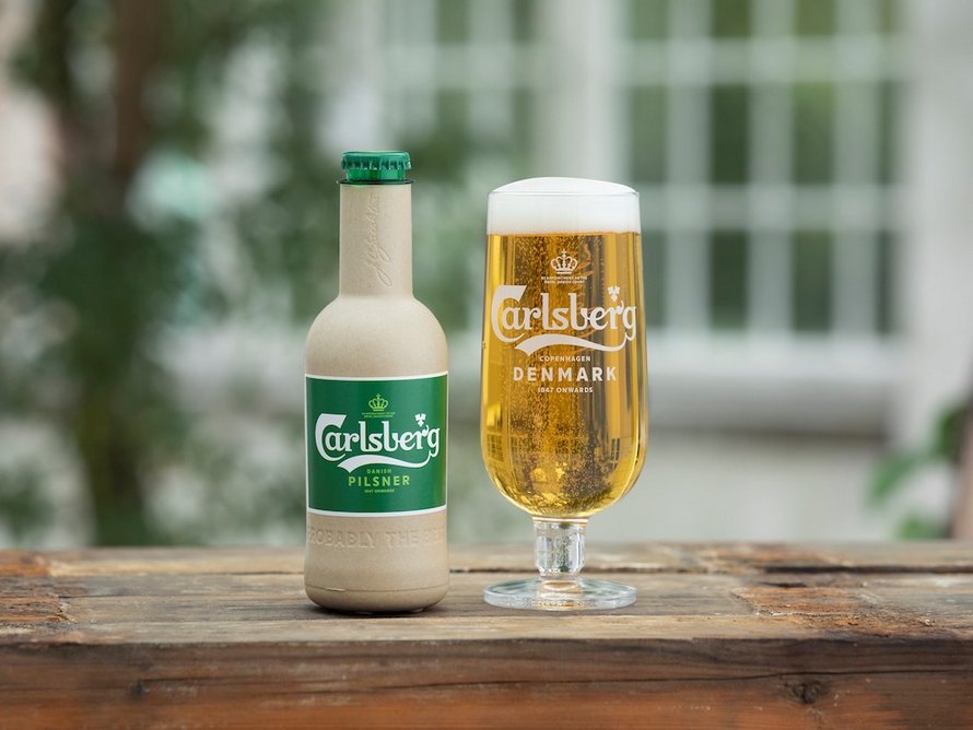 Coca-Cola et Carlsberg présentent des bouteilles à base de plantes qui se dégradent en 1 an