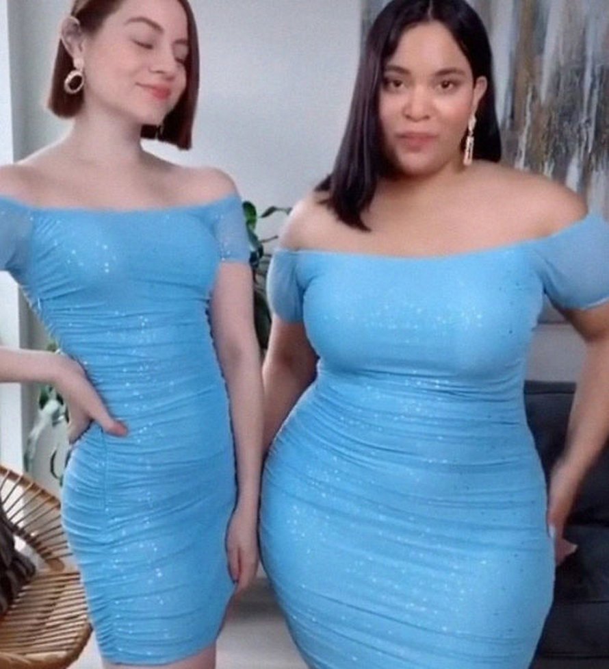 Ces deux amies montrent à quoi ressemblent les mêmes vêtements sur leurs différents types de corps en 22 photos