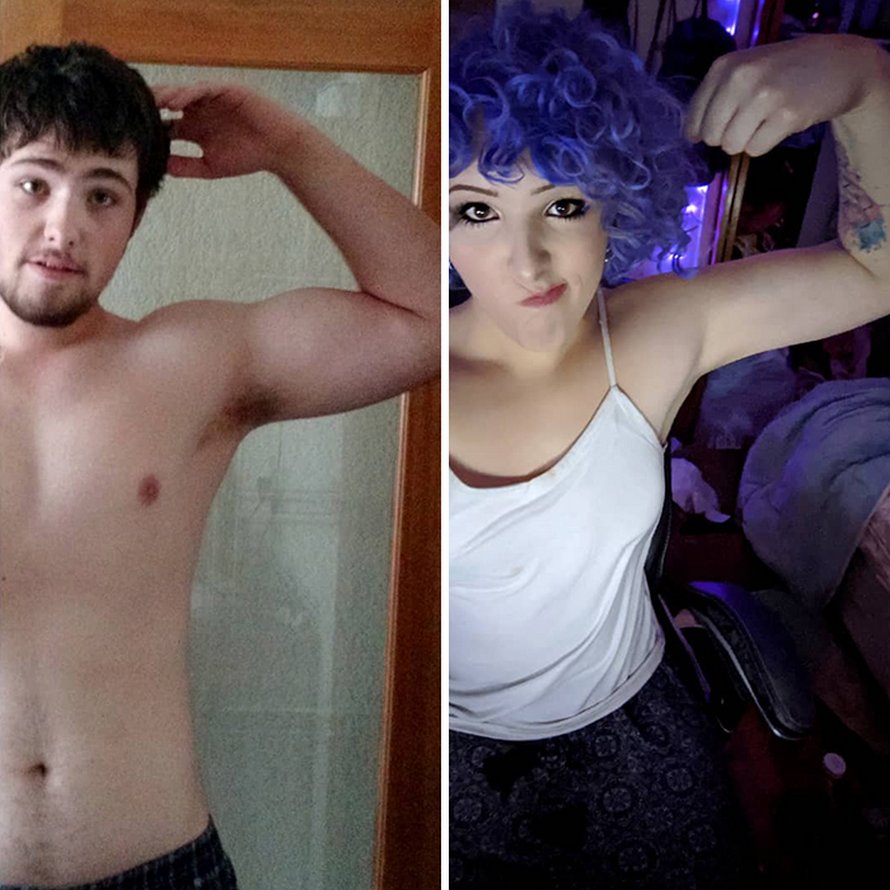 Cette fille transgenre a enregistré sa transformation d’homme à femme pendant plus de 2 ans et est enfin heureuse
