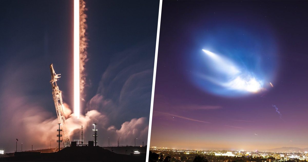 La fusée de SpaceX d’Elon Musk sera visible dans le ciel au-dessus de la France ce soir