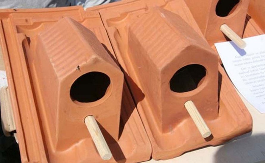 Ces tuiles à usages multiples fournissent également une maison aux oiseaux