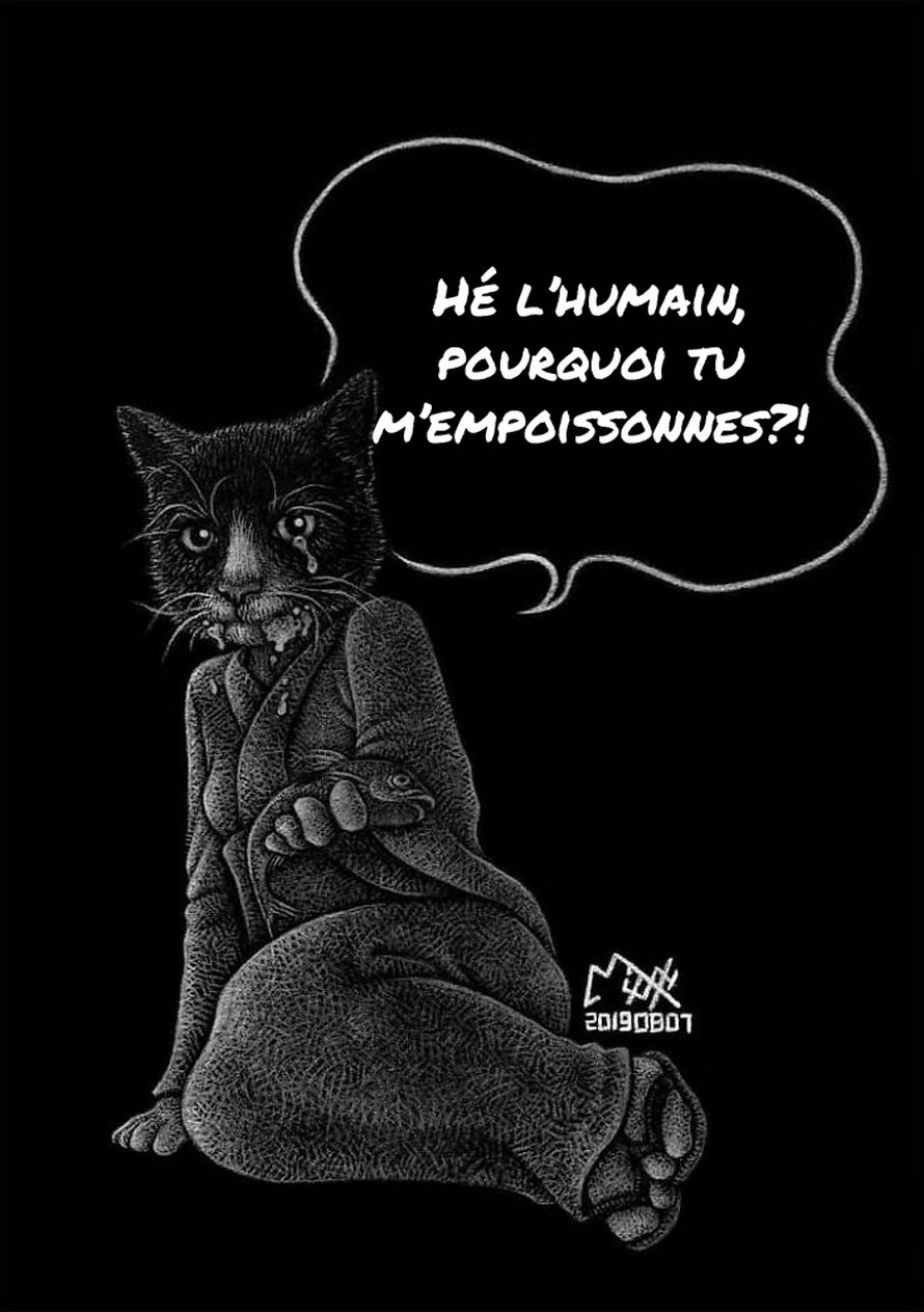 Cet artiste tente de sensibiliser les gens à la maltraitance des animaux avec ces 15 illustrations dérangeantes