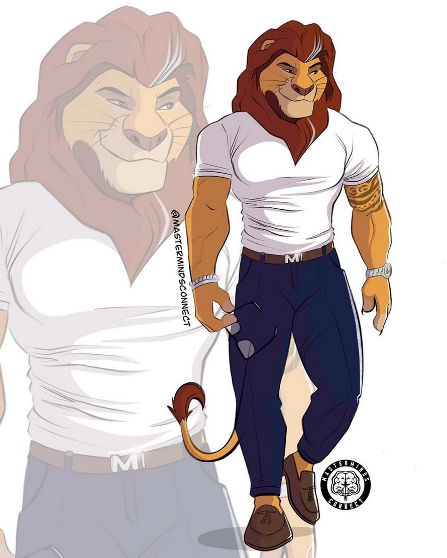 Un artiste réinvente des personnages Disney et leur donne des caractéristiques humaines modernes