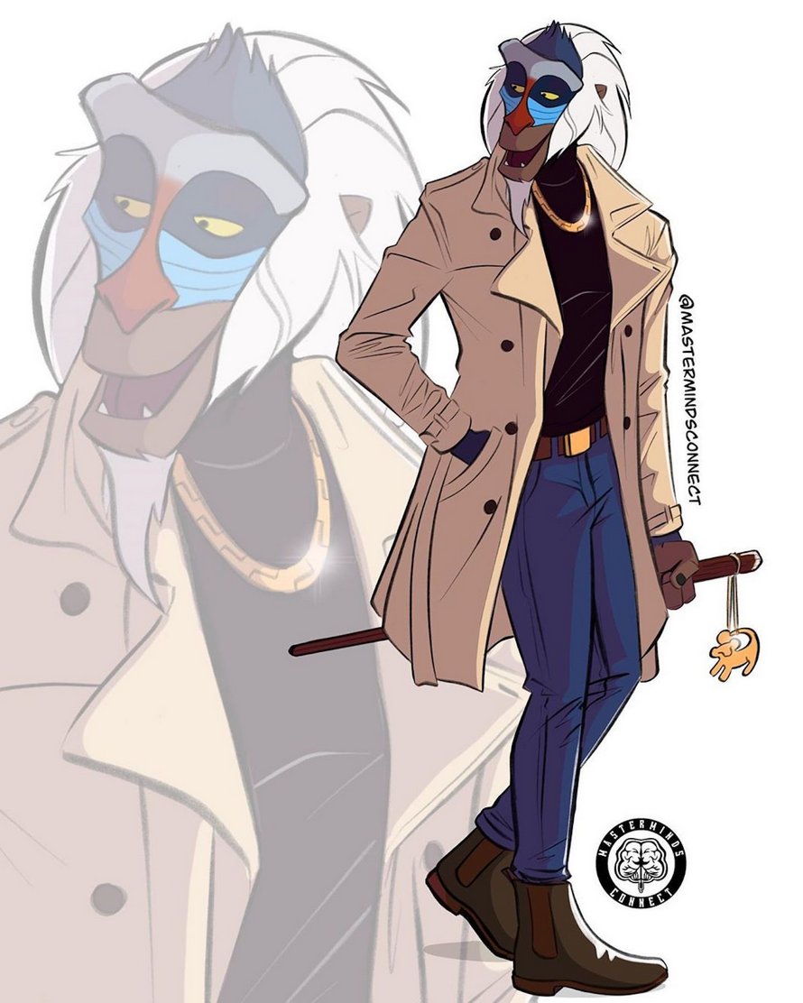 Un artiste réinvente des personnages Disney et leur donne des caractéristiques humaines modernes