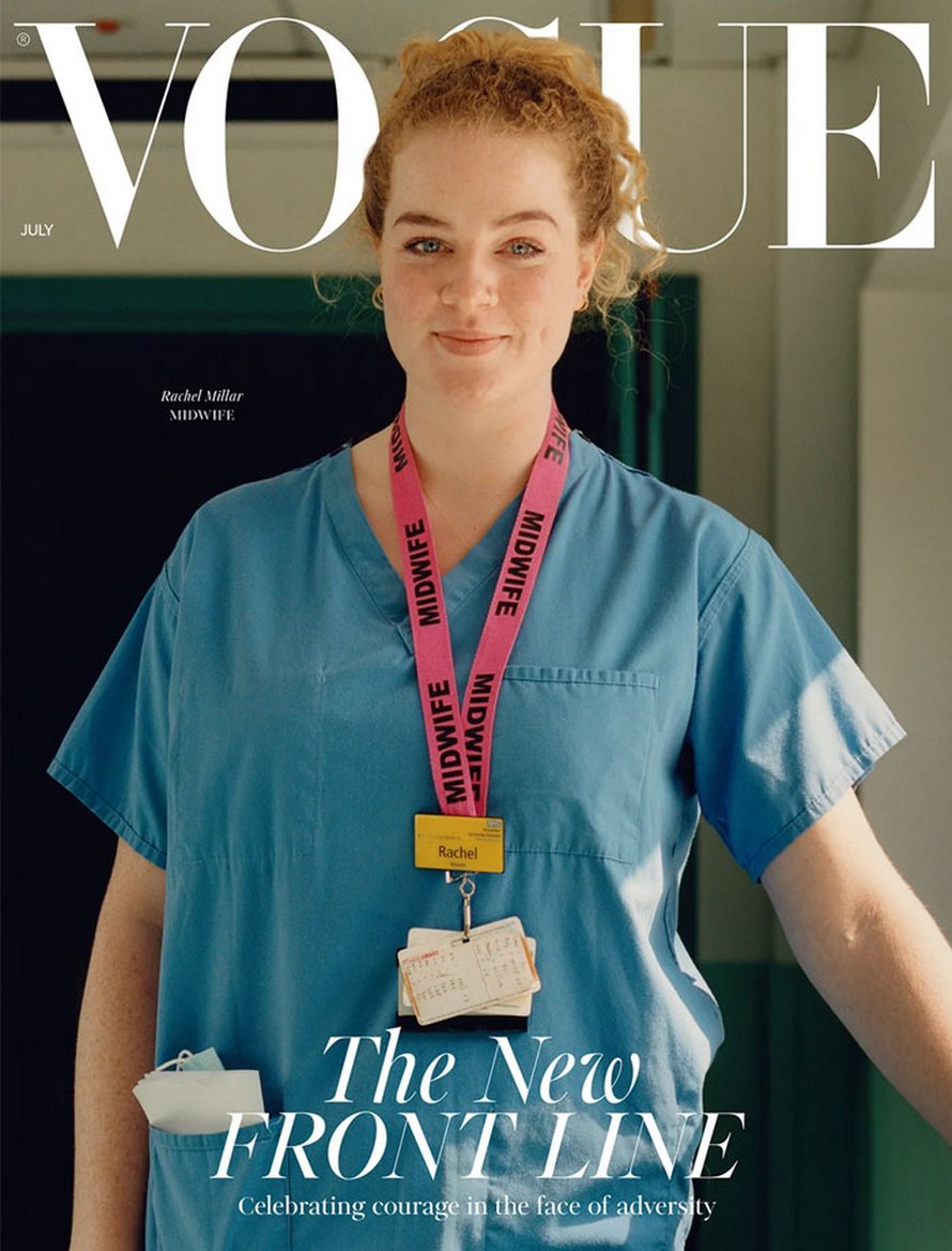 La nouvelle couverture de Vogue présente des travailleuses essentielles plutôt que des modèles pour souligner leur importance