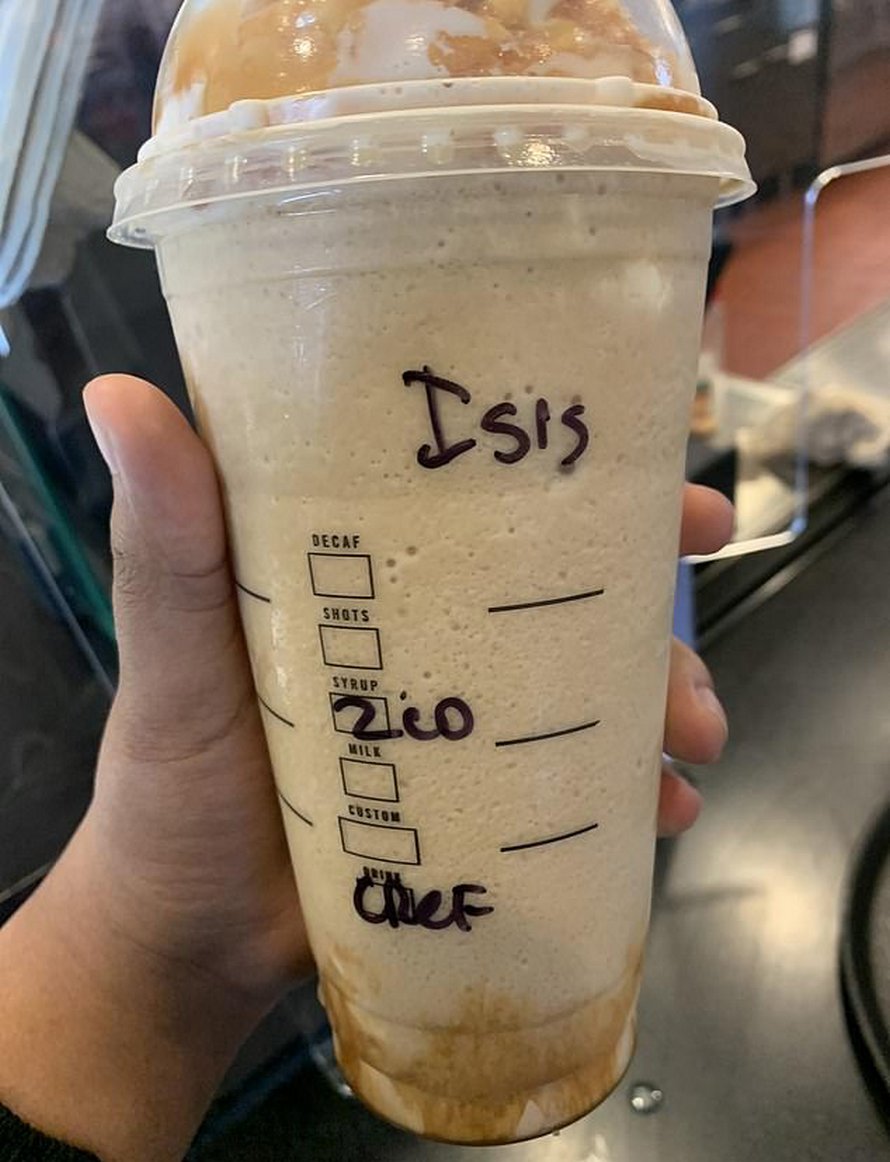 Une employée de Starbucks écrit «&nbsp;ISIS&nbsp;» sur la tasse de café d&#8217;une femme musulmane
