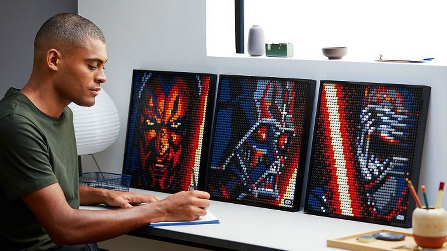 LEGO lance des affiches à assembler avec leur propre bande-son