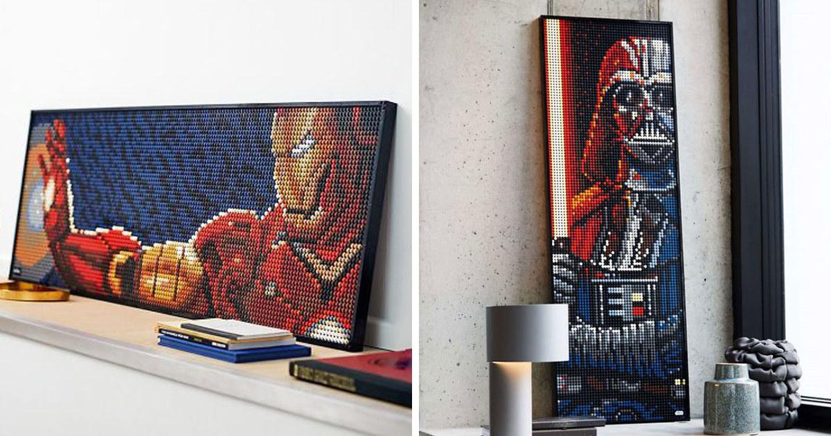 LEGO lance des affiches à assembler avec leur propre bande-son