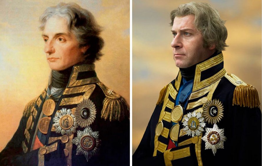 15 portraits côte à côte de personnages historiques célèbres et de leurs descendants directs
