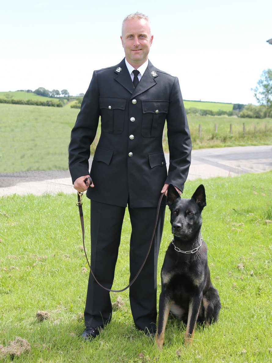 Un chien policier retrouve une mère et son bébé disparus lors de son premier jour de travail