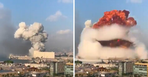 Une énorme explosion secoue Beyrouth après un incendie dans un entrepôt