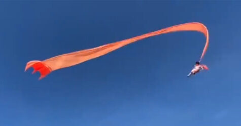 Une petite fille de 3 ans est soulevée à 30 mètres dans les airs par un cerf-volant
