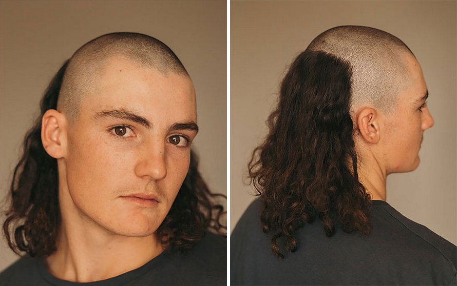 17 personnes avec des mullets qui ont montré leur coupe de cheveux au Mulletfest 2020