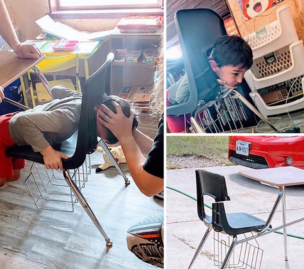 10 photos d’enfants aux prises avec l’enseignement à distance qui sont à la fois déprimantes et hilarantes