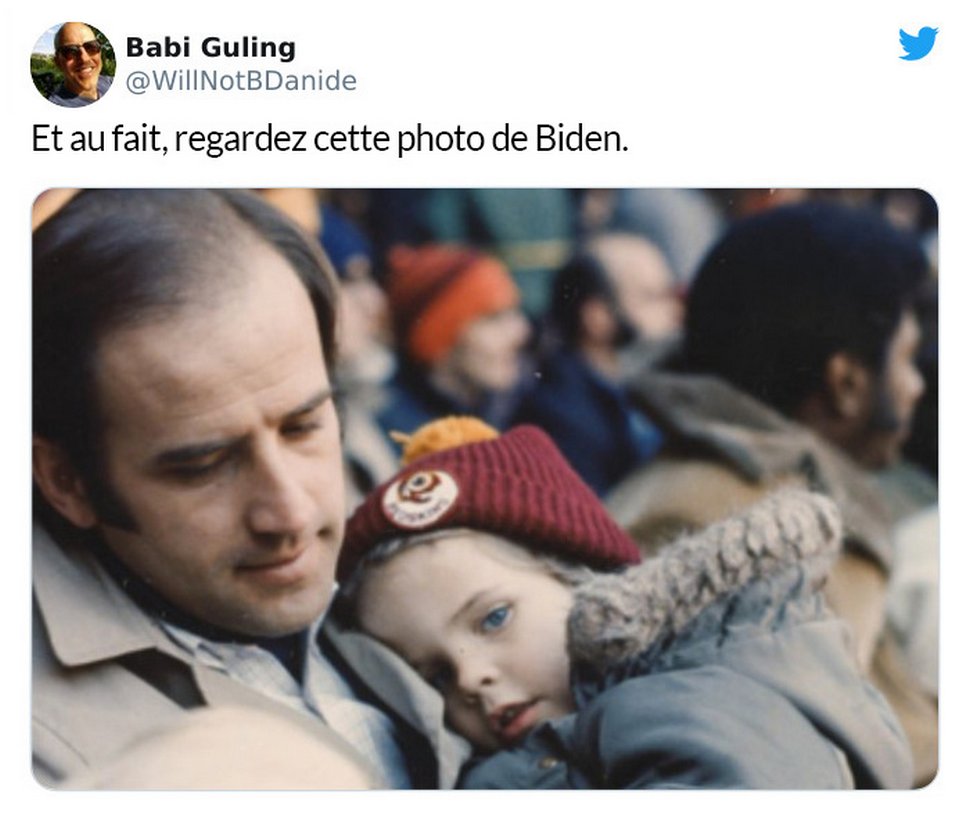 Des trolls ont qualifié de « perverse » une photo de Joe Biden et son fils, alors des gens ont partagé des photos similaires pour leur faire honte