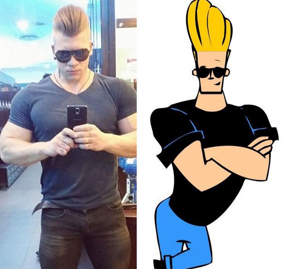 Ces personnes ressemblent exactement à des personnages de dessins animés