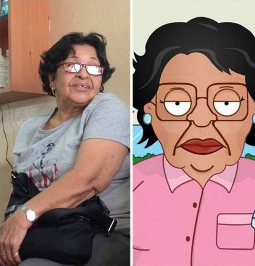 Ces personnes ressemblent exactement à des personnages de dessins animés