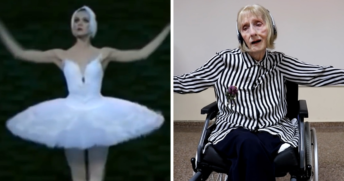 Une ancienne ballerine atteinte d’Alzheimer écoute le Lac des cygnes et recommence à danser