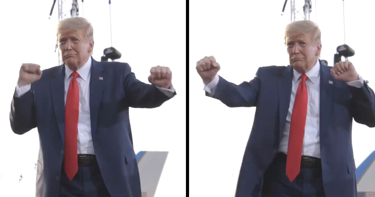 Donald Trump partage une vidéo de lui-même dansant sur YMCA le jour de l’élection