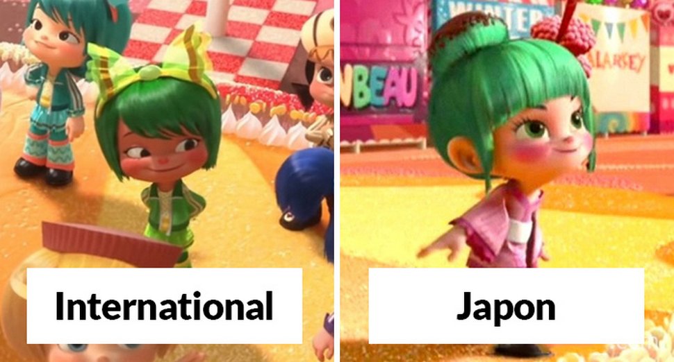 15 fois où Pixar et Disney ont changé de petits détails dans leurs films pour des projections dans différents pays