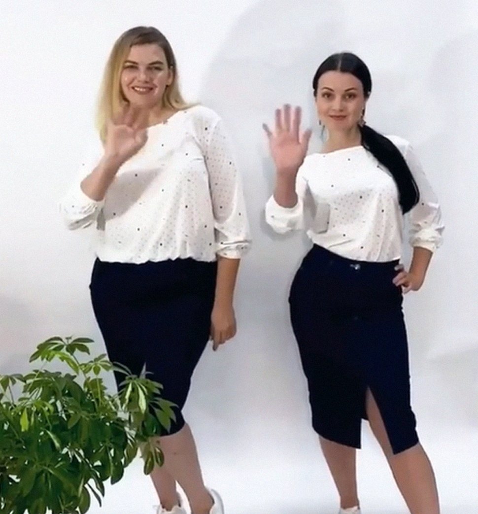 Ces femmes comparent les tailles XL et XS des mêmes vêtements et leurs photos deviennent virales