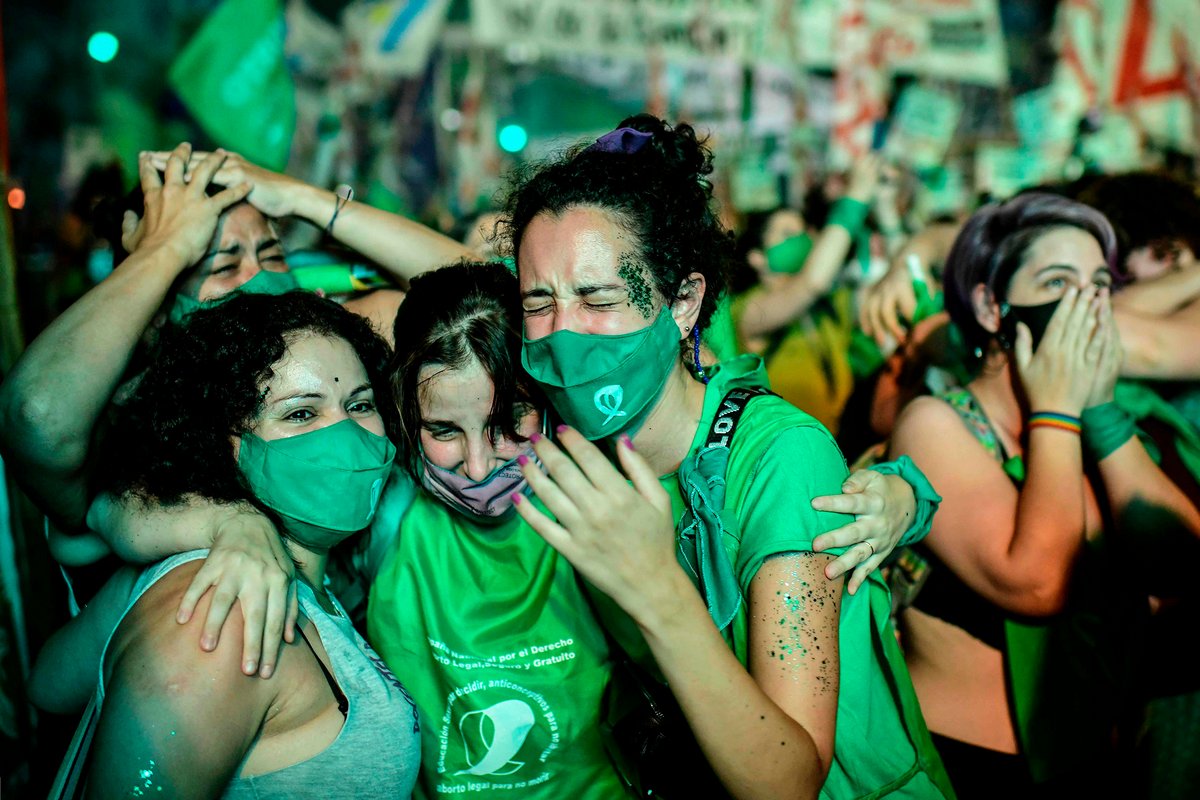 L’Argentine devient le premier grand pays d’Amérique latine à légaliser l’avortement