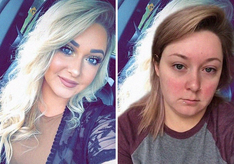 22 filles révèlent leur véritable apparence sans maquillage pour le Catfish Challenge