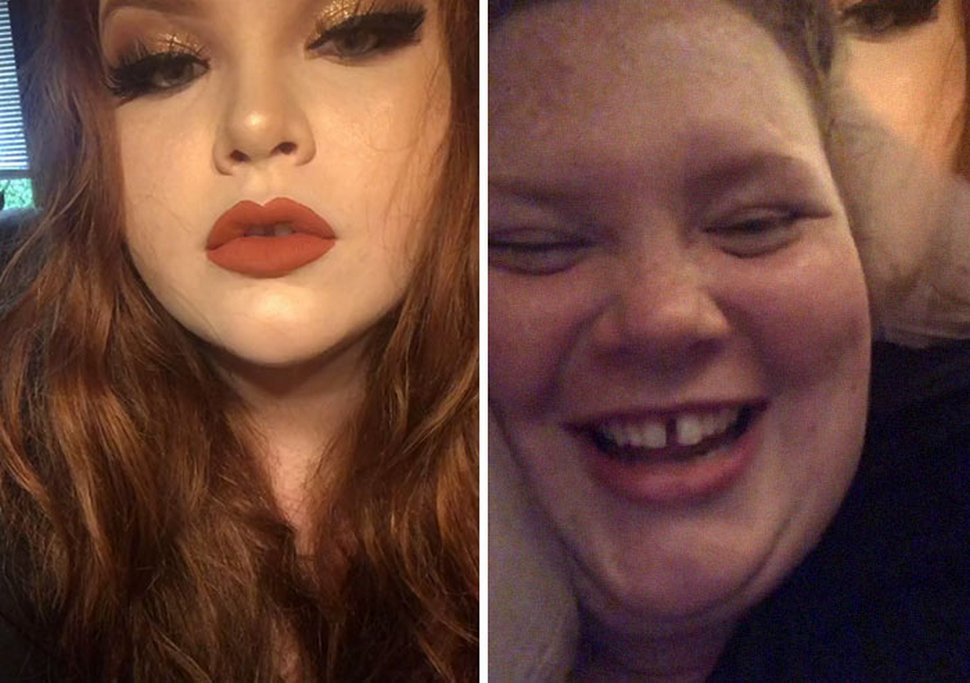 22 filles révèlent leur véritable apparence sans maquillage pour le Catfish Challenge