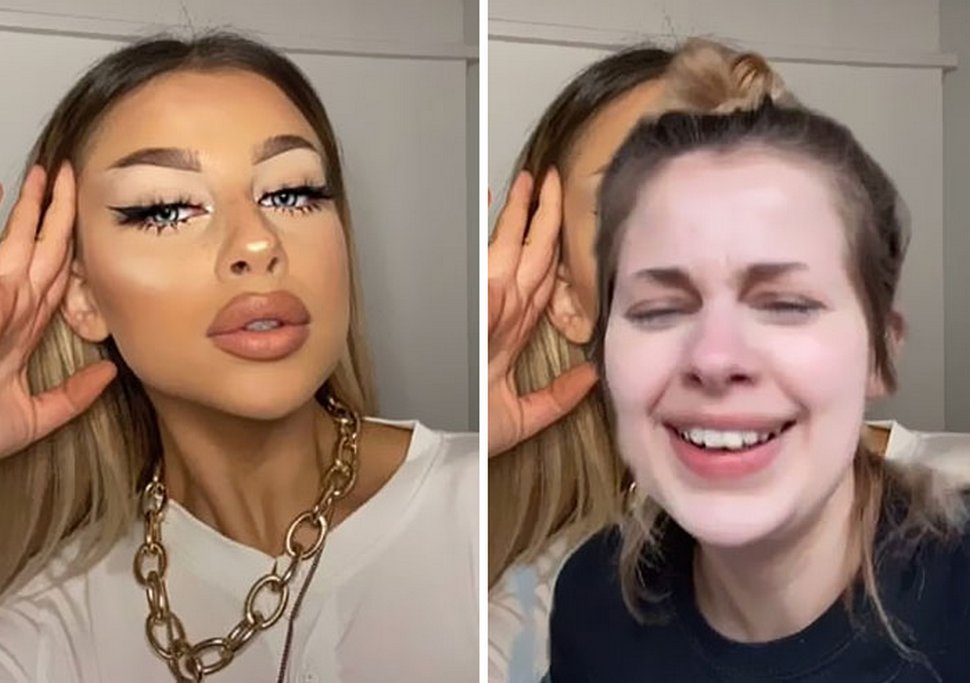 22 filles révèlent leur véritable apparence sans maquillage pour le Catfish Challenge