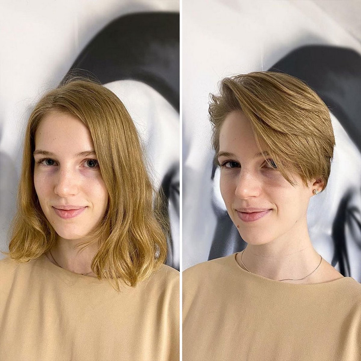 Une coiffeuse présente 22 femmes qui ont pris le risque de se couper les cheveux courts et ne l’ont pas regretté