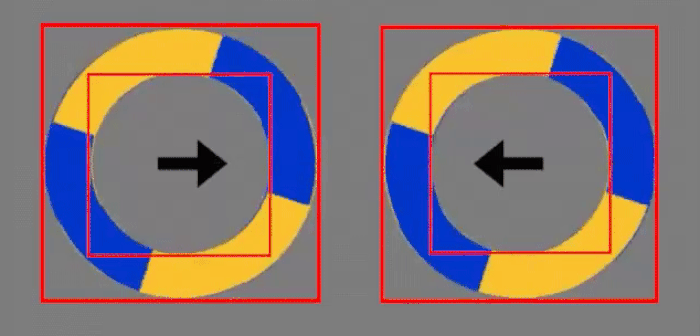 Cette illusion d’optique montrant des cercles qui semblent se déplacer est devenue virale sur Internet
