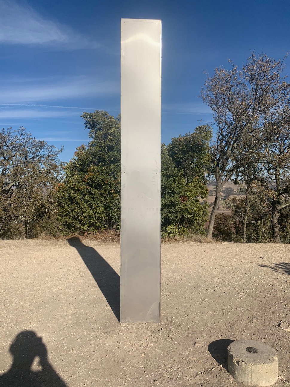 Un troisième monolithe en métal vient d’apparaitre en Californie