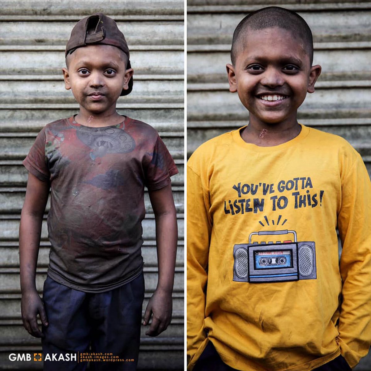 19 photos avant et après qui montrent comment la vie des enfants travailleurs du Bangladesh a changé après que ce photographe a financé leur éducation