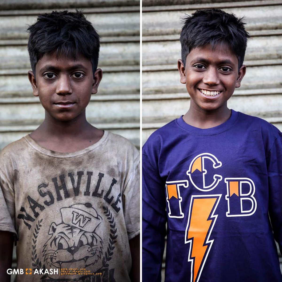 19 photos avant et après qui montrent comment la vie des enfants travailleurs du Bangladesh a changé après que ce photographe a financé leur éducation