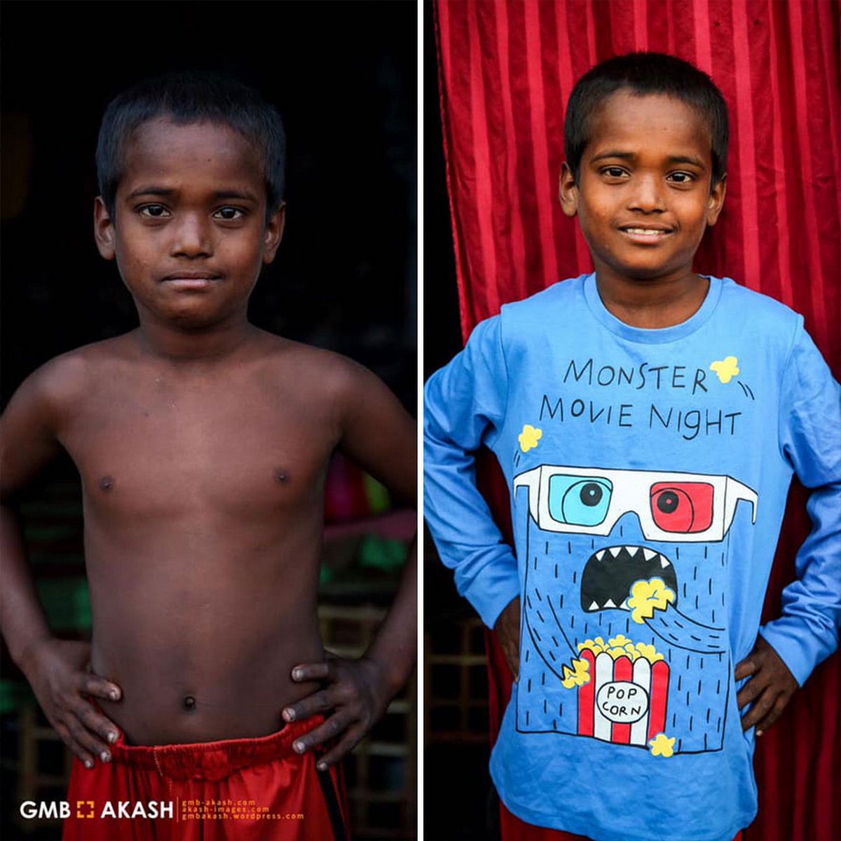19 photos avant et après qui montrent comment la vie des enfants travailleurs du Bangladesh a changé après que ce photographe a financé leur éducation