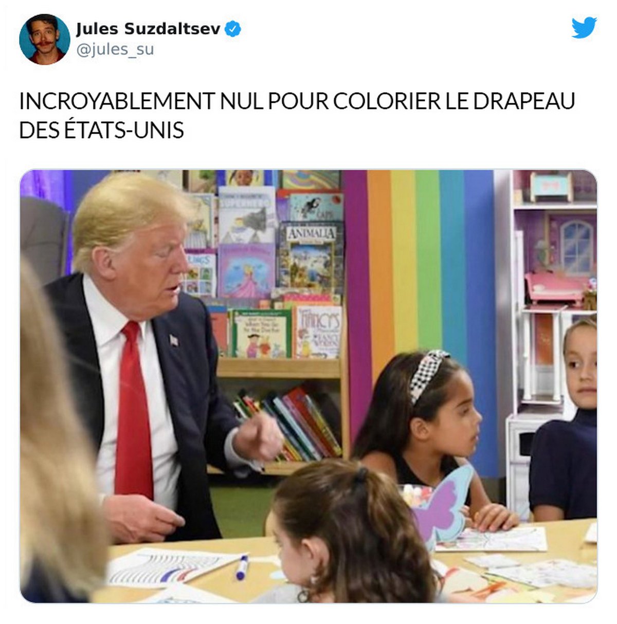 Cet homme a publié les choses les plus stupides que Trump a faites pendant sa présidence