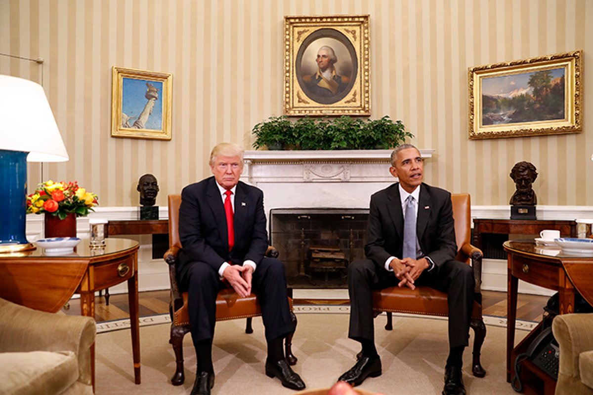 18 photos qui montrent les différences entre le Bureau ovale de Biden et celui de Trump