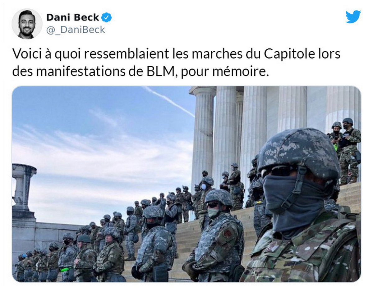 15 réactions des gens aux événements du Capitole des États-Unis